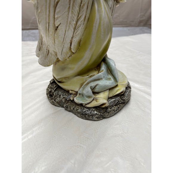 Kneeling Praying Angel Figurine 12 Inch Religious Statue Home Decor Memorial - Picture 4 of 5